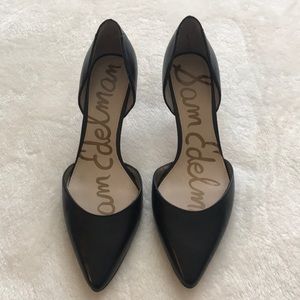 Sam Edelman Black Kitten Heels